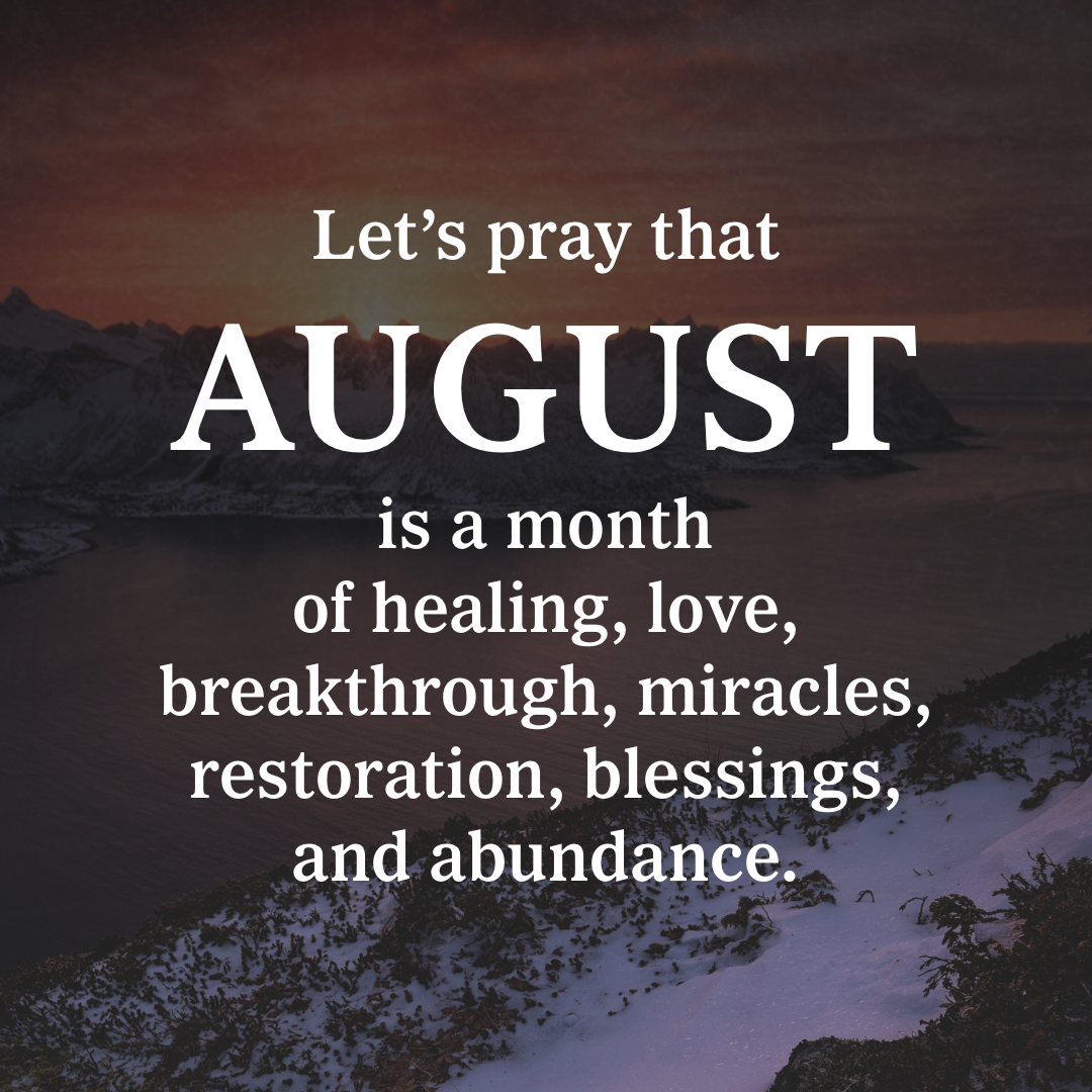August Prayer 💜 – Bible Lock Screens