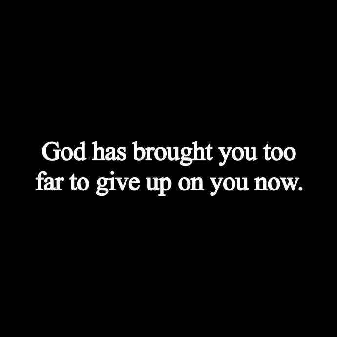 He won’t give up 🤗