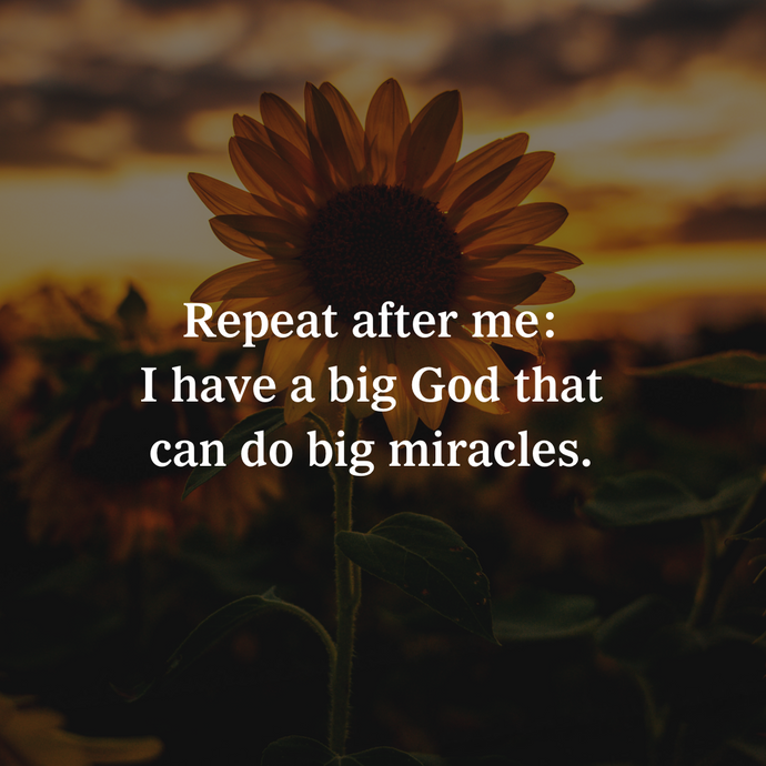 Big Miracles 🙏