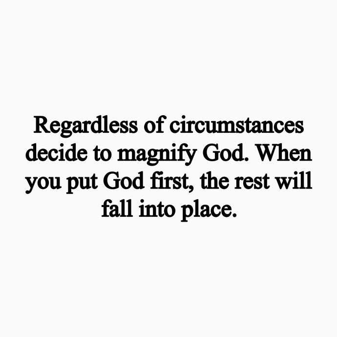 Magnify Him 💙