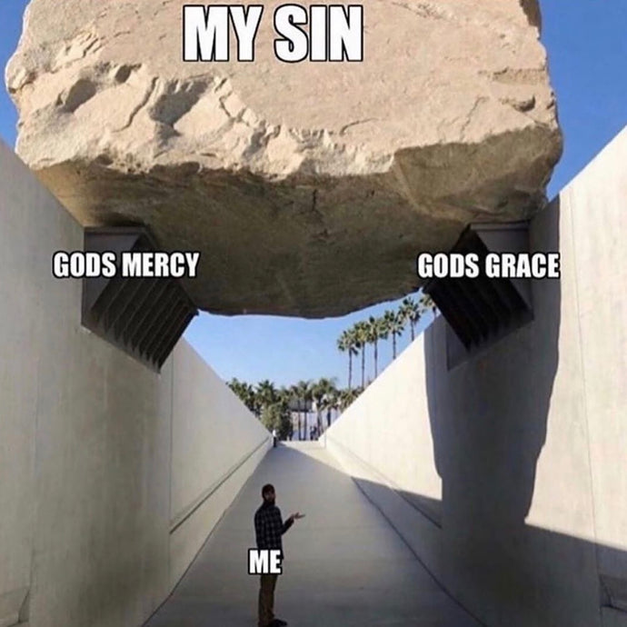 My sin, His grace 🌏