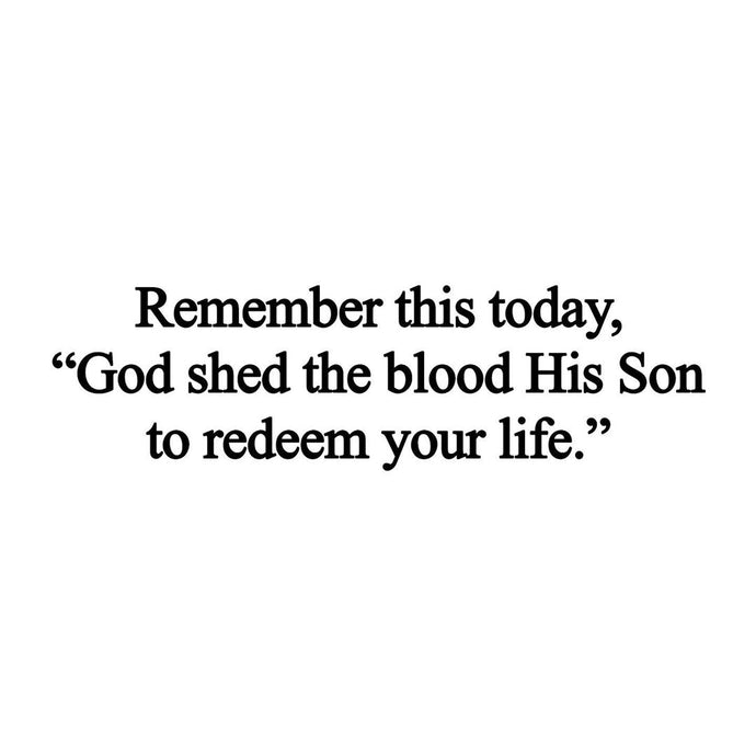 Redeem your life ❤️