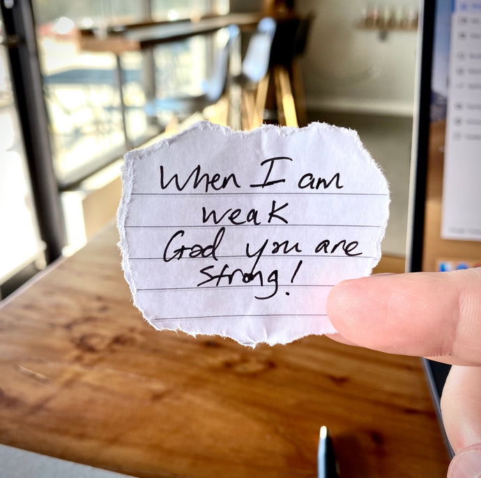 You are strong 💪