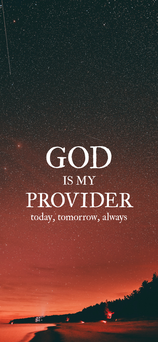 God is my provider
